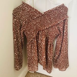 Milo Smocked Off The Shoulder Top by Vici Dolls